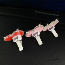Load image into Gallery viewer, Car Perfume Air Freshener Exquisite Diamond Shape Exquisite Diamond Car Air Conditioning Decor Perfume Heart Perfume