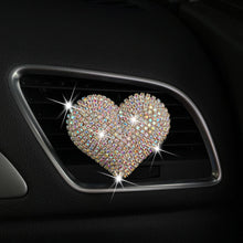 Load image into Gallery viewer, Car Perfume Air Freshener Exquisite Diamond Shape Exquisite Diamond Car Air Conditioning Decor Perfume Heart Perfume