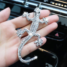 Load image into Gallery viewer, 3D Car Sticker Decoration Badge Emblem Car-Styling Diamond Lizard Gecko Creative Auto Sticker Accessories