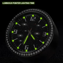 Load image into Gallery viewer, Luminous Car Clock Mini Automobiles Internal Stick-On Watch Mechanics Quartz Clocks Auto Ornament Accessories
