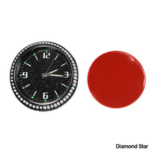 Load image into Gallery viewer, Luminous Car Clock Mini Automobiles Internal Stick-On Watch Mechanics Quartz Clocks Auto Ornament Accessories