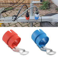 Load image into Gallery viewer, 7 pin /13 pin Trailer Connector Trailer Parts Trailer Plug Holder Mounting On Trailer Drawbar Parking Cover Accessories