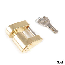 Load image into Gallery viewer, Trailer Hitch Coupler Lock Hook Lock Anti-theft Durable Heavy Duty Trailer Coupler Padlock