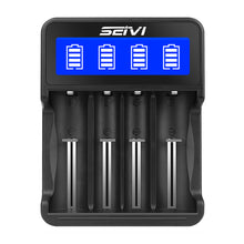 Load image into Gallery viewer, Rechargeable Battery Charger Usb Four-slot Cradle Charging Nimh Lithium Battery Battery Charger