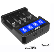 Load image into Gallery viewer, Rechargeable Battery Charger Usb Four-slot Cradle Charging Nimh Lithium Battery Battery Charger