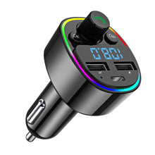 Load image into Gallery viewer, Car Bluetooth 5.0 FM Transmitter G67 Wireless Adapter Mic Audio Receiver Auto MP3 Player QC3.0 Dual USB Fast Charger Car Accessories