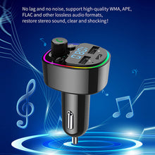 Load image into Gallery viewer, Car Bluetooth 5.0 FM Transmitter G67 Wireless Adapter Mic Audio Receiver Auto MP3 Player QC3.0 Dual USB Fast Charger Car Accessories