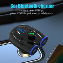 Load image into Gallery viewer, Car Handsfree Bluetooth G68 5.0 FM Transmitter Car Kit MP3 Modulator Player TF Card USB AUX Receiver Dual USB Fast Charger For Radio