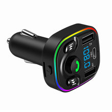 Load image into Gallery viewer, FM Transmitter G47 Button Version Bluetooth Wireless Car kit Handfree Dual USB Car Charger 2.1A MP3 Music TF Card U disk AUX Player