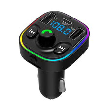 Load image into Gallery viewer, FM Transmitter G47 Bluetooth Wireless Car kit Handfree Dual USB Car Charger 2.1A MP3 Music TF Card U disk AUX Player