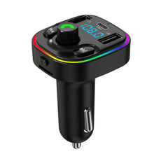 Load image into Gallery viewer, FM Transmitter G47 Bluetooth Wireless Car kit Handfree Dual USB Car Charger 2.1A MP3 Music TF Card U disk AUX Player