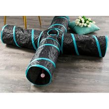Load image into Gallery viewer, 2/3/4/5-way Collapsible Cat Tunnel Tube Indoor Kitten Tunnel Toy Pet Self-entertainment Toy Cat Puppy Peek Hole Rabbit Ferrets Hamster Toys