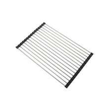 Load image into Gallery viewer, Folding 304 Stainless Steel Drain Rack Dish Washing Sink Draining Board Foldable Dish Drying Rack Kitch Sink Shelf