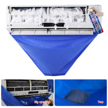 Load image into Gallery viewer, Air Conditioner Cleaning Cover With Water Pipe Waterproof Air Conditioner Cleaning Dust Protection Cleaning Cover Bag