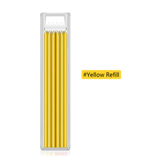 Load image into Gallery viewer, Solid Carpenter Pencil with Refill Leads and Built-in Sharpener for Scriber Wood Floor Marking Pencil Carpentry Marking Scriber