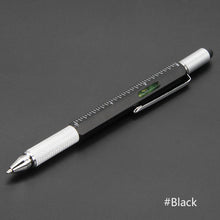 Load image into Gallery viewer, Creative Multi-function Screwdriver Level Ballpoint Pen Level Gauge Scale Screwdriver Tool Touch Capacitor Pen Office Supplies