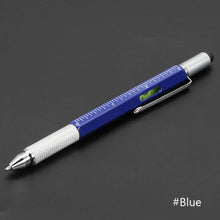 Load image into Gallery viewer, Creative Multi-function Screwdriver Level Ballpoint Pen Level Gauge Scale Screwdriver Tool Touch Capacitor Pen Office Supplies