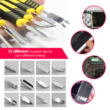 Load image into Gallery viewer, 6pcs/set Metal Crowbar Prying Opening Repair Tool Kit For Mobile Phone Notebook Dual Heads Metal Spudger Home Hand Tools Sets