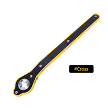 Load image into Gallery viewer, Car Labor-saving Jack Ratchet Wrench Scissor Jack Garage Tire Wheel Lug Wrench Handle Labor-saving Wrench Car Repair Tool