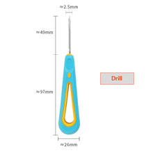 Load image into Gallery viewer, DIY Candle Making Punch Tool Round Hole Cone Crochet Hand Drill for Silicon Mold Practical Gadget Punching Candle Auxiliary Tool