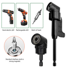 Load image into Gallery viewer, 105 Degree Angle Screwdriver Set Holder Screw Driver Strong Toughness Adapter Adjustable Angle Metal Portable Supply