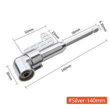 Load image into Gallery viewer, 105 Degree Angle Screwdriver Set Holder Screw Driver Strong Toughness Adapter Adjustable Angle Metal Portable Supply