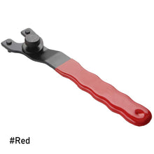 Load image into Gallery viewer, Adjustable Angle Grinder Key Pin Spanner Wrench Plastic Handle Trimming Cutting Machine Pin Wrench Spanner Household Repair Tool