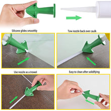 Load image into Gallery viewer, 5Pc Caulking Nozzle Applicator Finishing Tool Spatula Plastic Glue Shovel Tile Brick Joints Floor Silicone Remover Hand Tool Set