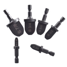Load image into Gallery viewer, Pipe Expander Copper Tube Swaging Tools For Air Conditioner Refrigerator Flaring Takeover Tool Set Triangle Hex Shank Repair Kit