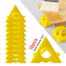 Load image into Gallery viewer, 10pcs Pyramid Stands Set Triangle Stands Paint Tool Triangle Paint Pads Feet for Woodworking Carpenter Accessories Paint Pads