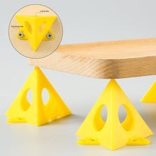 Load image into Gallery viewer, 10pcs Pyramid Stands Set Triangle Stands Paint Tool Triangle Paint Pads Feet for Woodworking Carpenter Accessories Paint Pads