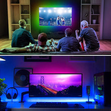 Load image into Gallery viewer, LED Strip Light 5050 RGB TV Backlight IR 44 Key Control Wall Flexible Background Light USB 5V Led Lighting RGB Tape Party Decoration Light String