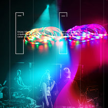 Load image into Gallery viewer, 5/10/15/20M LED Strip Light 2835 RGB TV Backlight IR 44 Key Bluetooth App Control Wall Flexible Background Light DC12V Led Lighting RGB Tape Party Decoration Light String