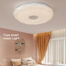 Load image into Gallery viewer, Smart WIFI LED Diamond Ceiling Light with Bluetooth Speaker RGB Dimmable TUYA APP Compatible with Alexa Google Home Bedroom Living Room Ambient Light
