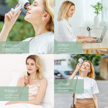 Load image into Gallery viewer, Portable Handheld Fan Semiconductor Refrigeration Cooling 2200mAh Battery USB Rechargeable Mini Hand Fan Air Cooler Outdoor