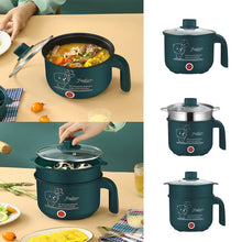 Load image into Gallery viewer, Multifunctional Electric Cooking Machine 1.8L Mini Rice Cooker 1-2 People Hot Pot Single/Double Layer Non-stick Pan for Home Dormitory