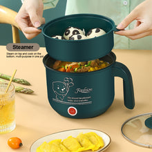 Load image into Gallery viewer, Multifunctional Electric Cooking Machine 1.8L Mini Rice Cooker 1-2 People Hot Pot Single/Double Layer Non-stick Pan for Home Dormitory