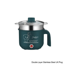 Load image into Gallery viewer, Multifunctional Electric Cooking Machine 1.8L Mini Rice Cooker 1-2 People Hot Pot Single/Double Layer Non-stick Pan for Home Dormitory