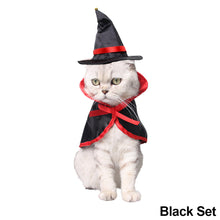 Load image into Gallery viewer, Halloween Pet Costumes Cute Cosplay Superman Vampire Cloak for Small Dog Cat Kitten Puppy Dress Up Pumpkin Pet Clothes