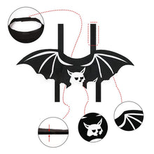 Load image into Gallery viewer, Cute Halloween Small Dogs Cat Costume Vampire Small Pet Cat Bat Wings Halloween Cat Wings Accessories Halloween Decorations
