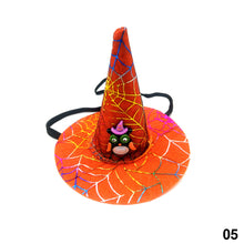 Load image into Gallery viewer, Funny Pet Halloween Costume Hat for Cats Dogs Dress Up Costume Cat Hat Christmas Cosplay Headwear Pumpkin Witch Party Supplies
