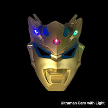 Load image into Gallery viewer, Kids Halloween Ultraman Tiga Cero Orb Taro Ginga Cosplay Glowing Mask Child Boys Christmas Birthday Party Dress Up Superheroes Mask