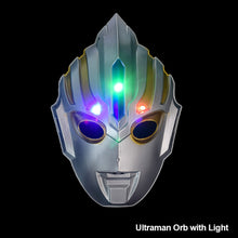 Load image into Gallery viewer, Kids Halloween Ultraman Tiga Cero Orb Taro Ginga Cosplay Glowing Mask Child Boys Christmas Birthday Party Dress Up Superheroes Mask
