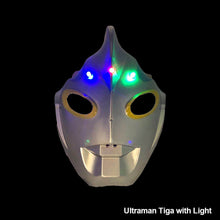 Load image into Gallery viewer, Kids Halloween Ultraman Tiga Cero Orb Taro Ginga Cosplay Glowing Mask Child Boys Christmas Birthday Party Dress Up Superheroes Mask