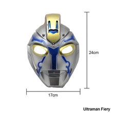 Load image into Gallery viewer, Kids Halloween Ultraman Tiga Cero Orb Taro Ginga Cosplay Glowing Mask Child Boys Christmas Birthday Party Dress Up Superheroes Mask
