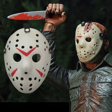 Load image into Gallery viewer, Horror Jason Mask Hockey Cosplay Killer Halloween Scary Party Decor Mask Christmas Masquerade Masque V for Vendetta