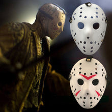 Load image into Gallery viewer, Horror Jason Mask Hockey Cosplay Killer Halloween Scary Party Decor Mask Christmas Masquerade Masque V for Vendetta