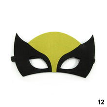 Load image into Gallery viewer, Halloween Superhero Masks Christmas Birthday Party Spiderman Hulk Iron Man Dress Up Costume Cosplay Mask For Kids Children Favor Mystery Gift