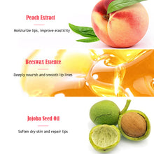 Load image into Gallery viewer, Waterproof Peach Moisturizing Lip Gloss Peach Glossy Long Lasting Not Sticky Natural Lip Tint Daily Lip Oil Makeup Primer
