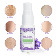 Load image into Gallery viewer, Hair Growth Removal Inhibitor Spray Beard Hair Growth Inhibition Legs Body Armpit Painless Facial Stop Hair Depilatory Spary